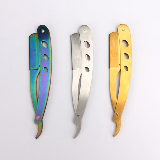 Classic Mens Barber Straight Shaving Razor New Metal Straight Barber Razor