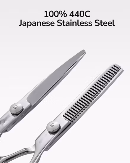 Japanese Steel Hair Cutting Head Scissors Professional Hair Cutting Scissors