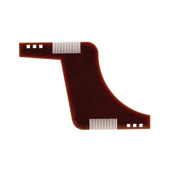 Men′s Beard Shaping Styling Tool with Comb Beard Shaping Tool Template 