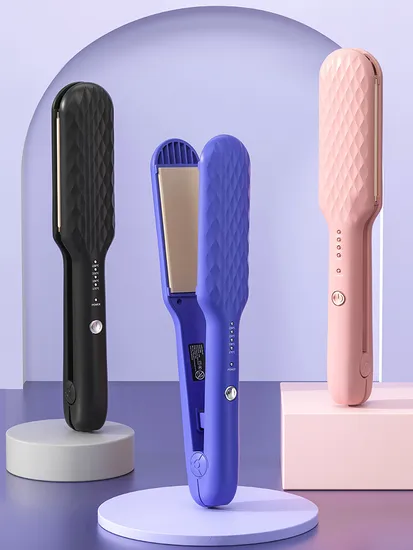 Professional Hair Styling Tool with Fast Heating and Titanium Straightening Technology 