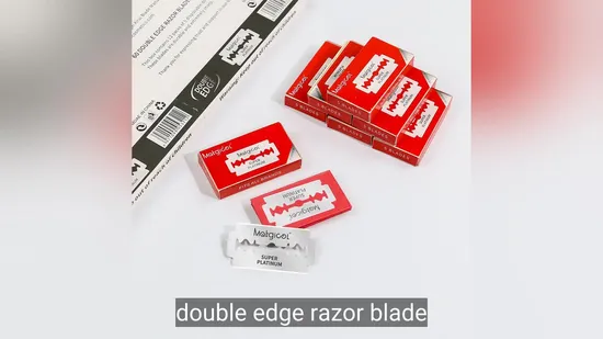Factory Directly Sales Double Edge Razor Blade for Barber Shop Men Shaving 
