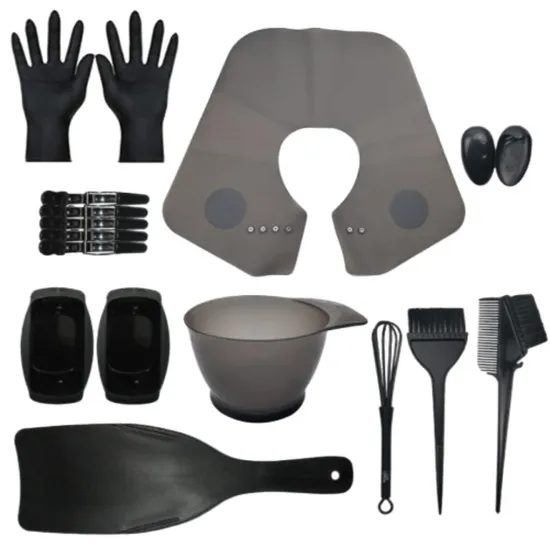 Bestseller Salon Perm Cape Dye Bowl Hair Care Set Coloring Styling Tools 