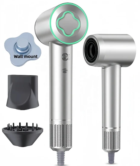 Magnetic Nozzle Hair Tool for Fast Drying and Styling 