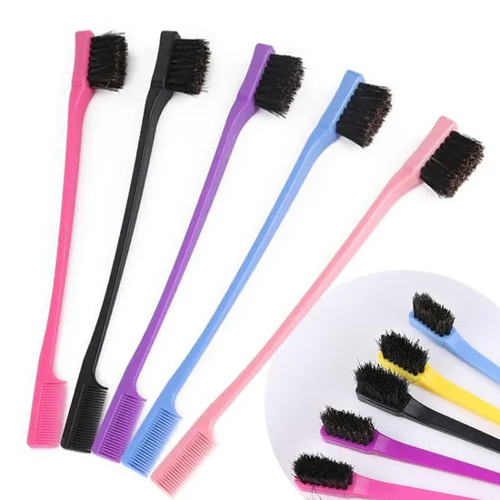 Hot Double Sided Edge Control Hair Comb Brush Hair Styling Tool 