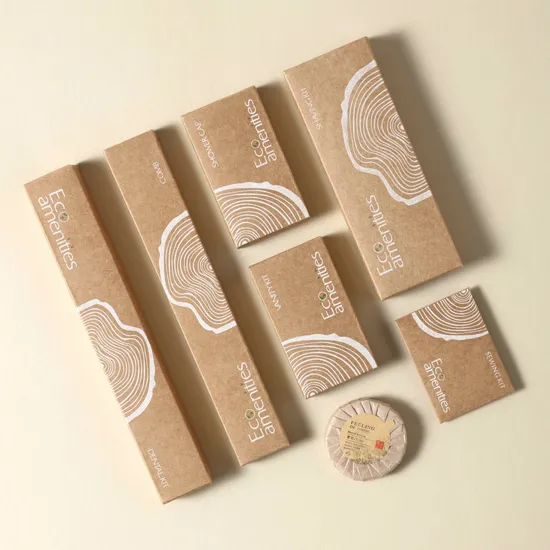 Wholesale Hotel Shaving Kit Supplies Customized Hotel Amenities Set with Cotton and Toiletries Set 