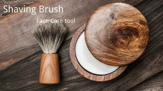 Men′ S Travel Shaving Brush with Badger Hair 