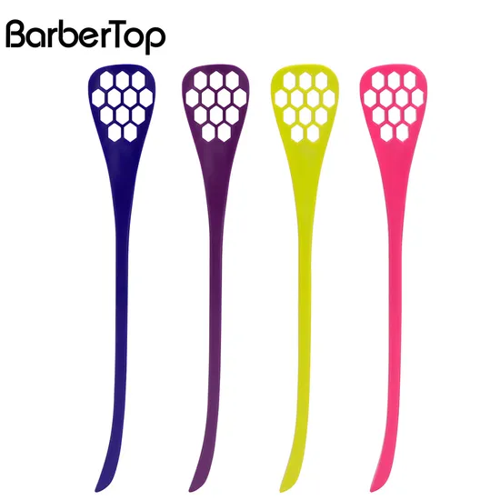 Hair Dye Cream Mixing Stirrer Plastic Mixer Paste Bar Hairdressing Styling Tools 