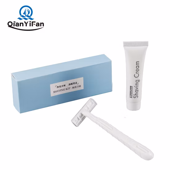 Professional Travel Hotel Straight 4 Blades Safety Disposable Razor