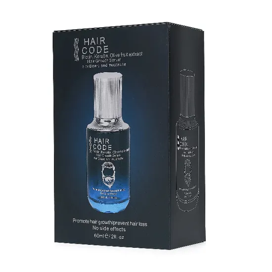 Beard Growth Serum Oil 100% Natural Original Hair Code Serum Private Label Factory Wholesale Price 