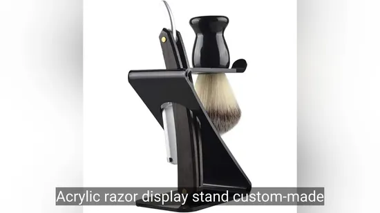 Acrylic Razor Display Stand Custom | Gansu Beard Care Co.,Ltd