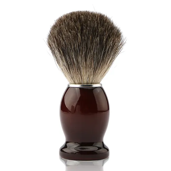 D812 Custom Packing Wooden Handle Badger Hair Classical Wet Shaving Shaving Brush for Gentleman Professional Salon Shaving Brush 